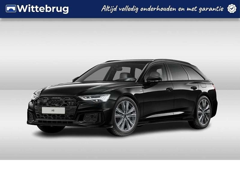 Zwart Gebruikt 2025 Audi A6 S-Line Stationwagen | € 59.950 (Iets duurder) - Afbeelding 1/3