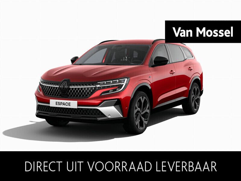 Rood Nieuw 2025 Renault Espace Iconic MPV | € 53.223 (Eerlijke prijs) - Afbeelding 1/4