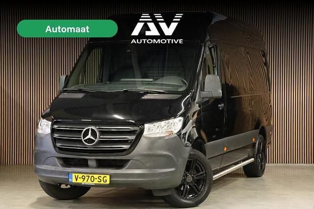 Zwart (metallic) Gebruikt 2018 Mercedes Sprinter Van | € 17.695 (Eerlijke prijs) - Afbeelding 1/4