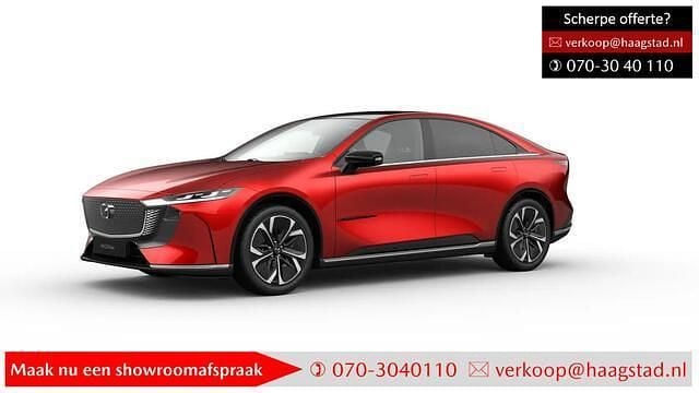 Rood Nieuw 2025 Mazda 6e Takumi-Line Hatchback | € 44.390 (Eerlijke prijs) - Afbeelding 1/2