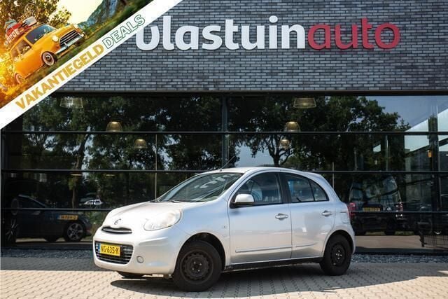 Grijs Gebruikt 2011 Nissan Micra Acenta Hatchback | € 2.950 (Super prijs) - Afbeelding 1/4