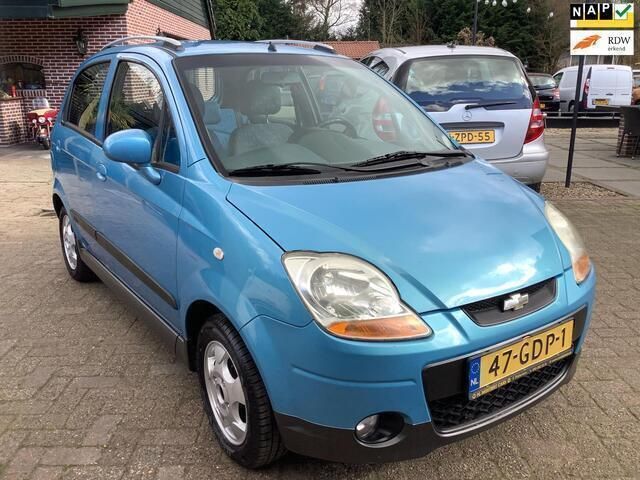 Blauw Gebruikt 2008 Chevrolet Matiz Hatchback | € 1.290 (Eerlijke prijs) - Afbeelding 1/4