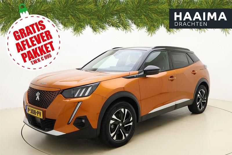 Rood Occasion 2020 Peugeot e-2008 GT SUV | € 15.950 (Goede deal) - Afbeelding 1/4