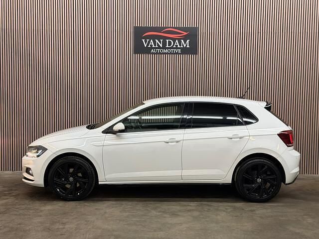 Occasion VW Polo R-line 95 PK (69 kW) 2019 Wit (metallic) Hatchback