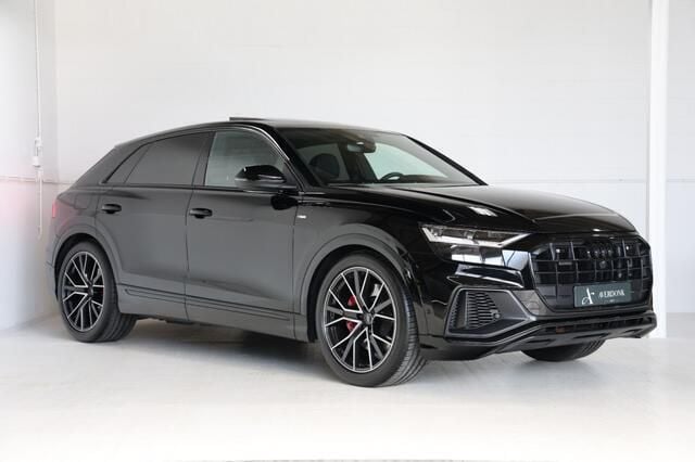 Zwart Gebruikt 2021 Audi Q8 S-Line SUV | € 64.890 (Super prijs) - Afbeelding 1/4