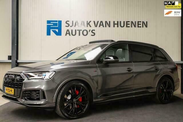 Grijs Gebruikt 2021 Audi Q7 S-Line SUV | € 99.950 - Afbeelding 1/4