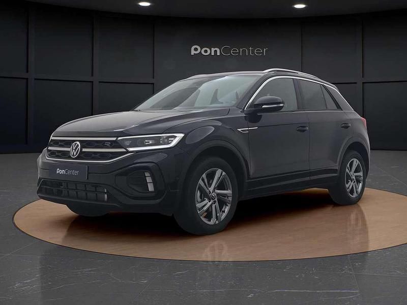 Zwart Nieuw 2025 VW T-Roc R-line Edition SUV | € 45.950 - Afbeelding 1/4