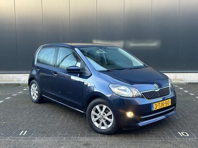 Blauw Occasion 2014 Skoda Citigo Drive Hatchback | € 5.395 (Eerlijke prijs) - Afbeelding 1/4