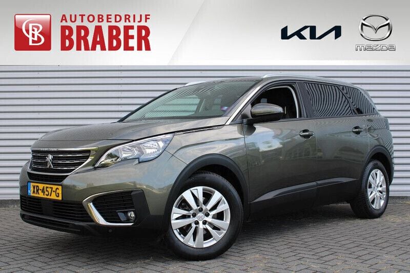 Grijs Gebruikt 2019 Peugeot 5008 MPV | € 25.545 (Duur) - Afbeelding 1/4
