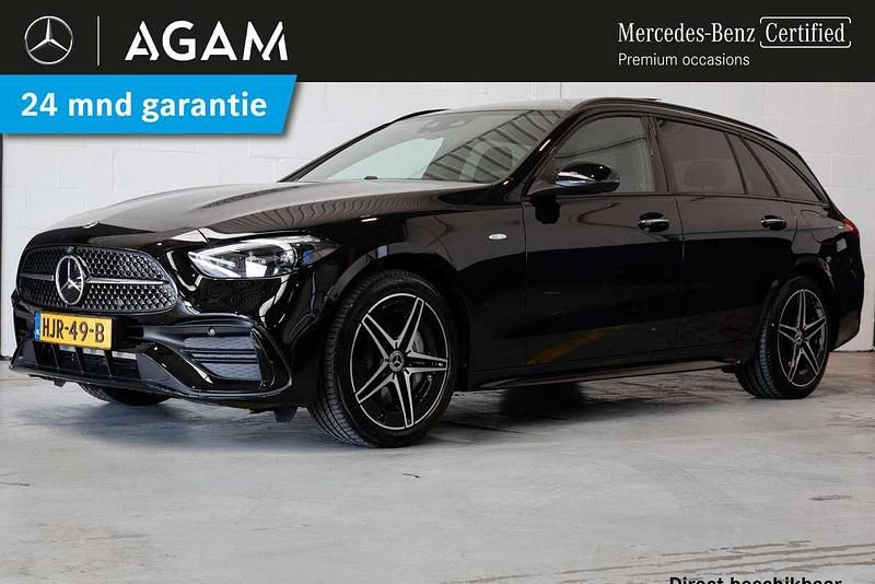 Zwart Gebruikt 2025 Mercedes C300e Business Stationwagen | € 60.950 (Duur) - Afbeelding 1/4