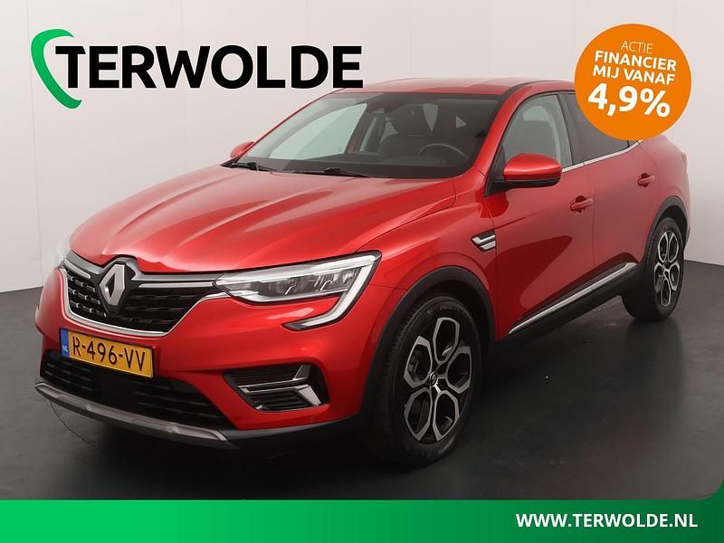 Rouge flamme nnp Occasion 2022 Renault Arkana Intens SUV | € 21.445 (Goede deal) - Afbeelding 1/4