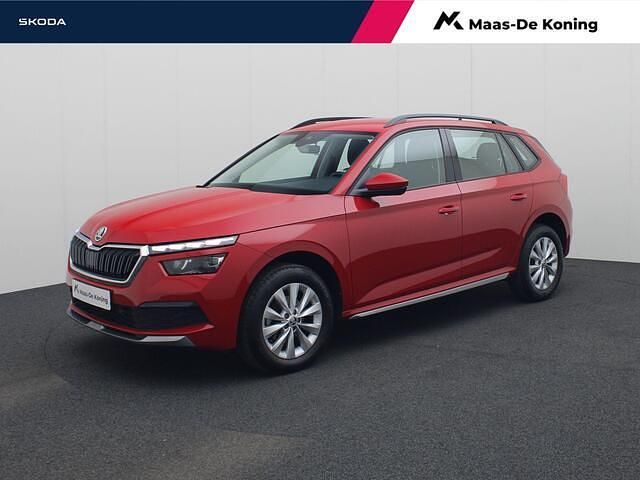 Rood Gebruikt 2021 Skoda Kamiq Business Line SUV | € 19.880 (Eerlijke prijs) - Afbeelding 1/4