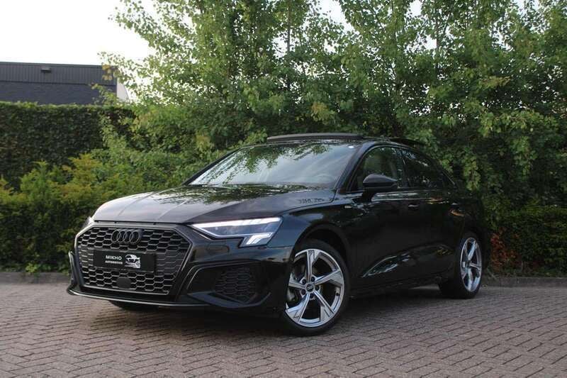 Zwart Gebruikt 2021 Audi A3 S-Line Sedan | € 31.950 (Iets duurder) - Afbeelding 1/4