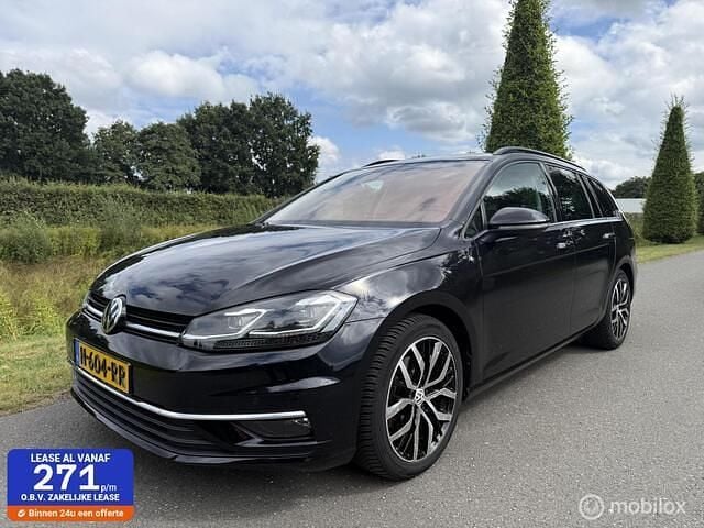 Zwart Gebruikt 2017 VW Golf VII Highline Stationwagen | € 16.750 (Iets duurder) - Afbeelding 1/4