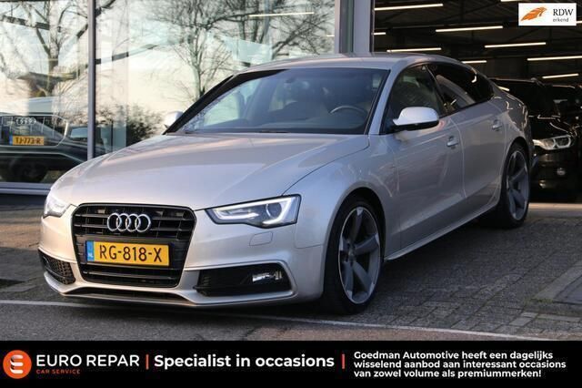 Grijs Gebruikt 2014 Audi A5 Sportback Proline Hatchback | € 17.995 (Eerlijke prijs) - Afbeelding 1/4