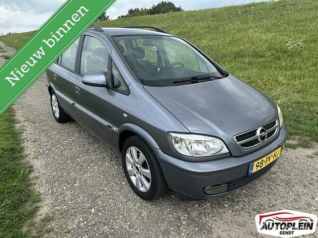 Grijs Gebruikt 2004 Opel Zafira MPV | € 1.499 (Eerlijke prijs) - Afbeelding 1/4