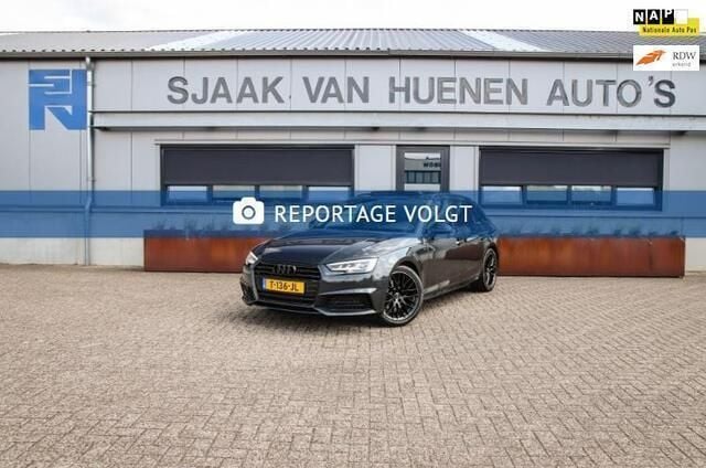 Grijs Gebruikt 2018 Audi A4 Black Edition Stationwagen | € 32.950 - Afbeelding 1/4