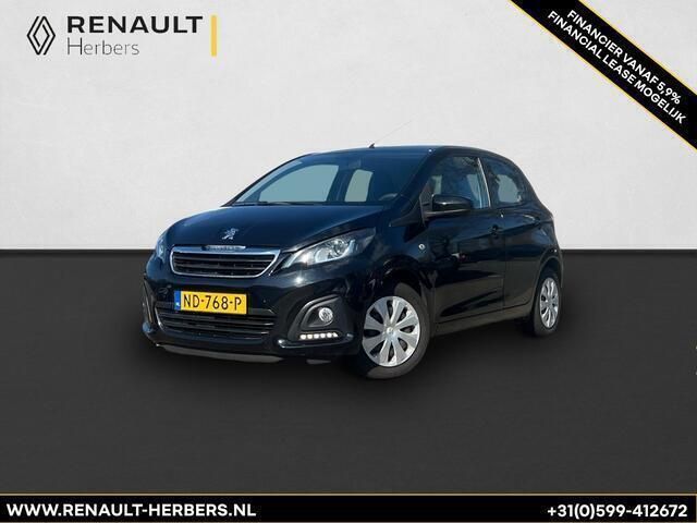 Zwart, metallic lak Gebruikt 2016 Peugeot 108 Active Hatchback | € 6.850 (Eerlijke prijs) - Afbeelding 1/4