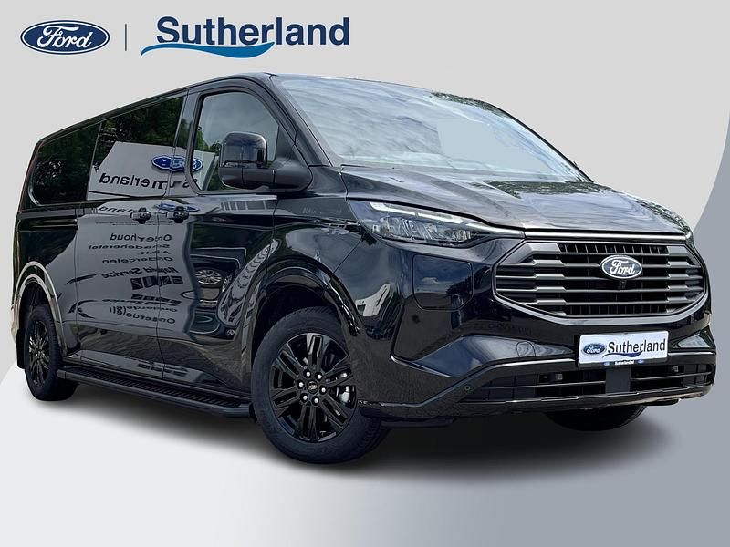 Zwart Nieuw 2025 Ford Transit Custom Platinum Van | € 49.759 - Afbeelding 1/2