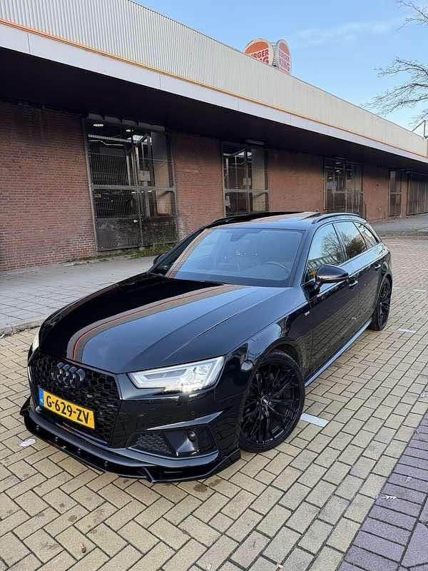 Occasion Audi A4 S-Line 190 PK (139 kW) 2020 Zwart Stationwagen