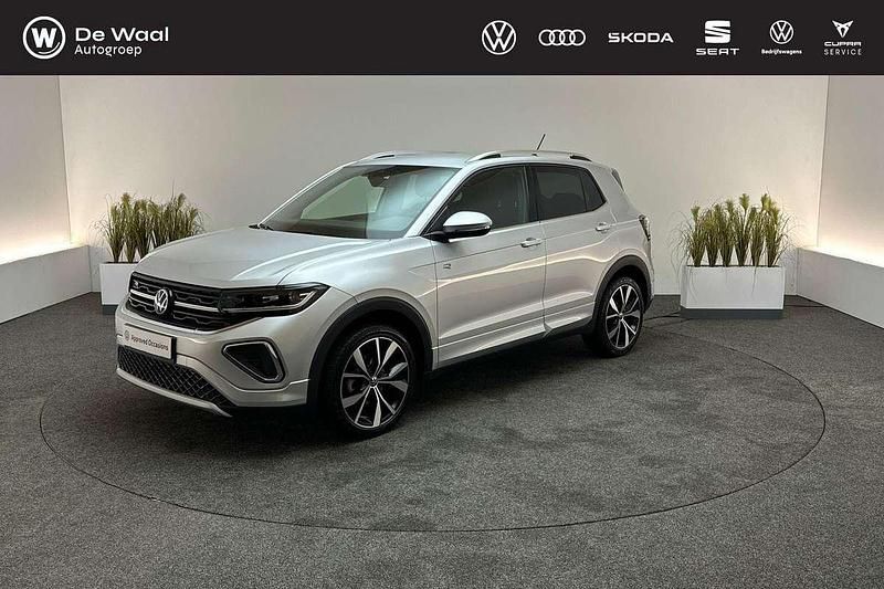 Reflexsilver metallic Gebruikt 2025 VW T-Cross R-line SUV | € 34.495 (Duur) - Afbeelding 1/4