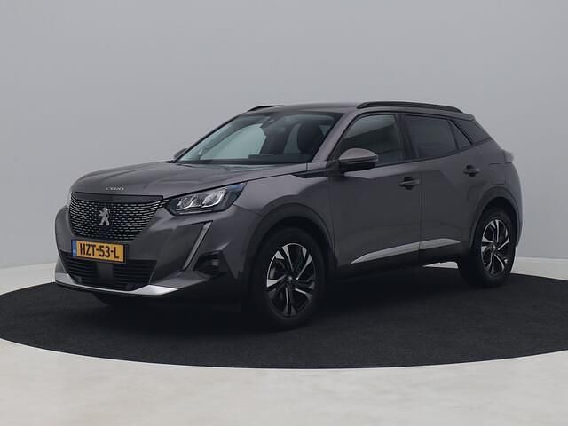 Grijs Gebruikt 2021 Peugeot 2008 Allure SUV | € 18.750 (Super prijs) - Afbeelding 1/4