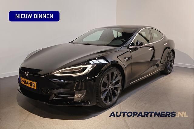 Zwart Gebruikt 2018 Tesla Model S Hatchback | € 23.450 - Afbeelding 1/4