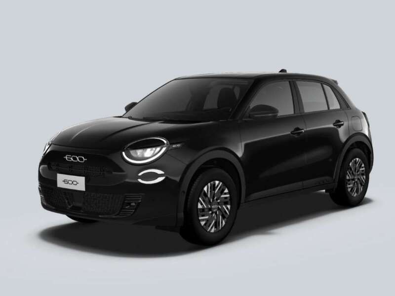 Zwart Nieuw 2025 Fiat 600 Urban SUV | € 31.990 (Eerlijke prijs) - Afbeelding 1/4