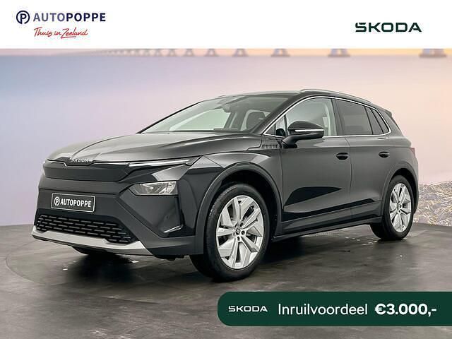 Zwart Nieuw 2025 Skoda Elroq Business Line SUV | € 40.680 (Eerlijke prijs) - Afbeelding 1/4