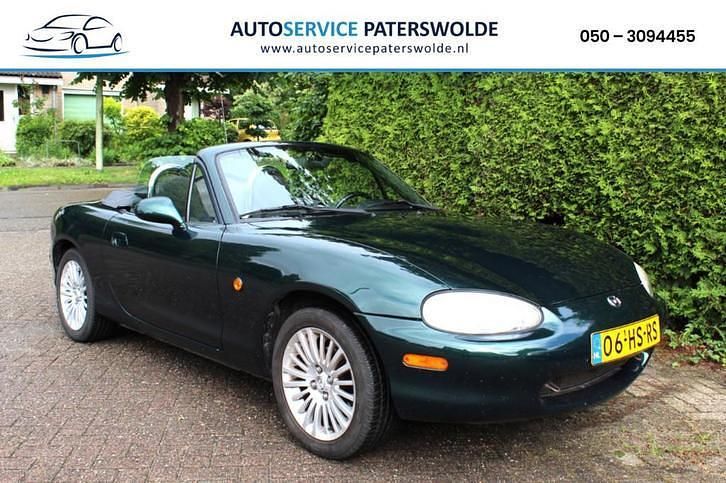 Groen Gebruikt 1998 Mazda MX5 Cabriolet | € 5.950 (Super prijs) - Afbeelding 1/4