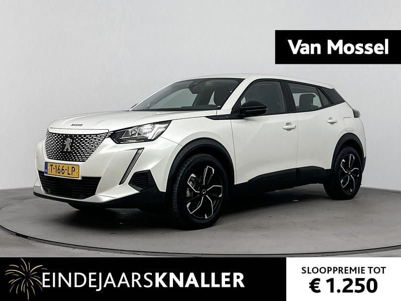 Wit Gebruikt 2022 Peugeot e-2008 Active SUV | € 18.900 (Goede deal) - Afbeelding 1/4