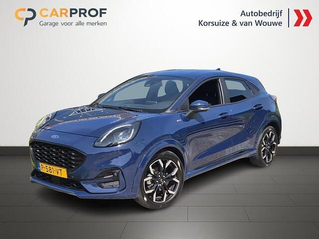 Blauw Gebruikt 2022 Ford Puma Gen-E ST-Line X SUV | € 20.949 - Afbeelding 1/4