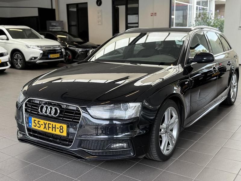 Zwart Gebruikt 2012 Audi A4 Proline Stationwagen | € 5.450 (Super prijs) - Afbeelding 1/3