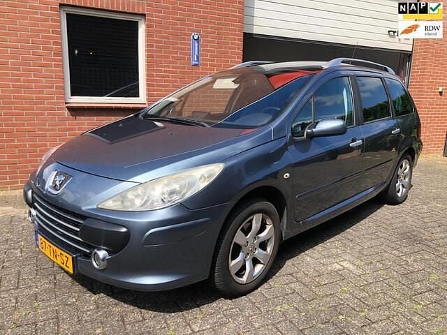 Grijs Gebruikt 2007 Peugeot 307 Stationwagen | € 999 (Super prijs) - Afbeelding 1/4