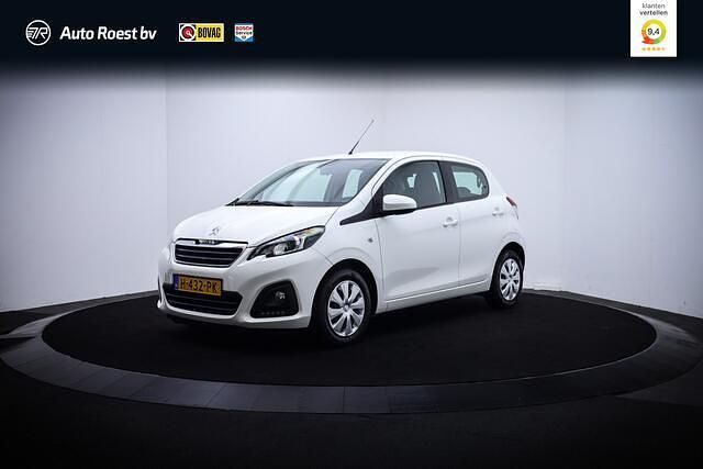 Wit Gebruikt 2020 Peugeot 108 Active Hatchback | € 9.450 (Eerlijke prijs) - Afbeelding 1/4