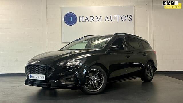 Zwart Occasion 2019 Ford Focus ST-Line Stationwagen | € 14.499 (Eerlijke prijs) - Afbeelding 1/4