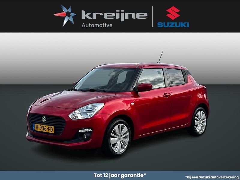 Rood Occasion 2021 Suzuki Swift Hatchback | € 14.925 (Goede deal) - Afbeelding 1/4