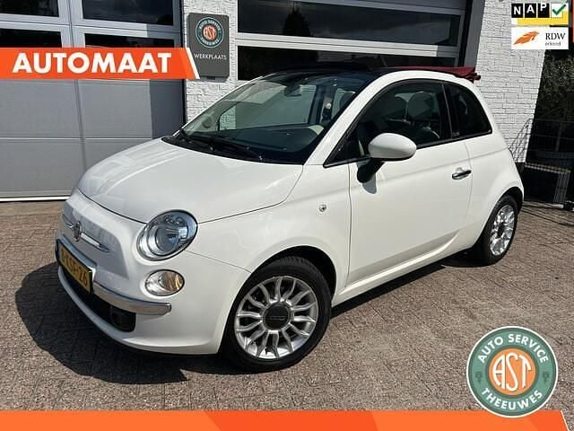 Wit Gebruikt 2013 Fiat 500C Lounge Cabriolet | € 8.545 (Eerlijke prijs) - Afbeelding 1/4