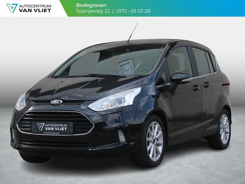 Zwart Gebruikt 2017 Ford B-MAX Titanium MPV | € 10.799 (Eerlijke prijs) - Afbeelding 1/4