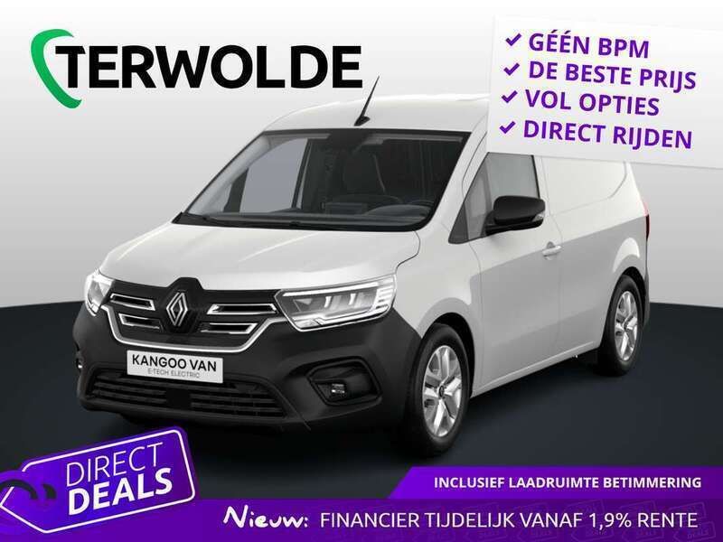 Wit Nieuw 2025 Renault Kangoo MPV | € 29.826 (Eerlijke prijs) - Afbeelding 1/4
