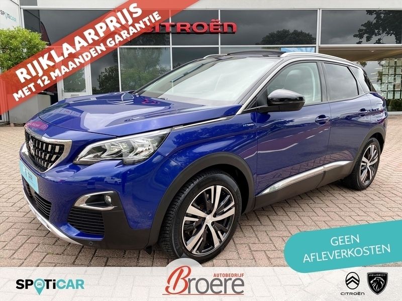 Blauw Gebruikt 2020 Peugeot 3008 Allure SUV | € 24.950 (Goede deal) - Afbeelding 1/4