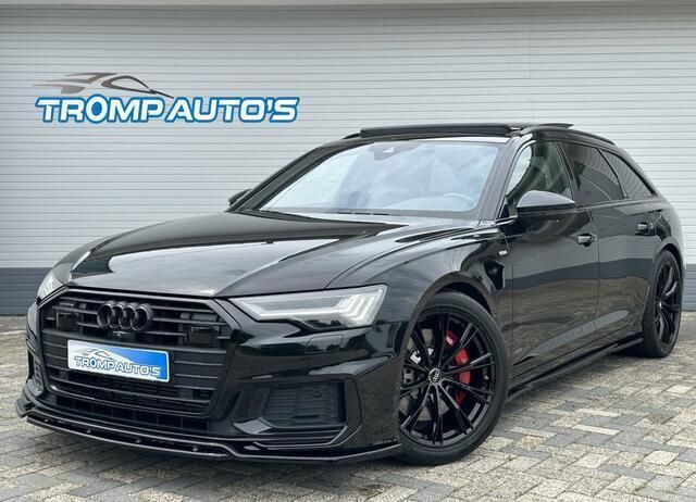 Zwart Gebruikt 2020 Audi A6 Competition Stationwagen | € 46.500 (Eerlijke prijs) - Afbeelding 1/4