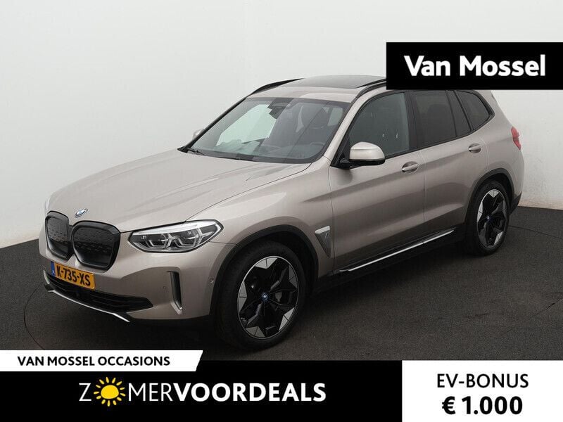 Grijs Gebruikt 2021 BMW iX3 Executive SUV | € 36.800 (Eerlijke prijs) - Afbeelding 1/4