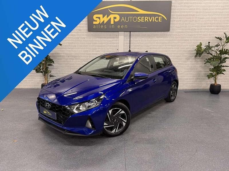 Blauw Gebruikt 2021 Hyundai i20 Comfort Hatchback | € 15.950 (Eerlijke prijs) - Afbeelding 1/4