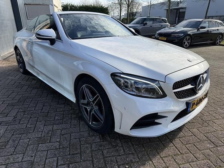 Occasion Mercedes C180 Premium Plus 157 PK (115 kW) 2019 Wit Cabriolet