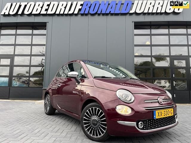Rood, metallic lak Gebruikt 2019 Fiat 500 Collezione Hatchback | € 11.400 (Eerlijke prijs) - Afbeelding 1/4