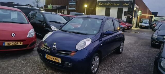 Blauw Gebruikt 2004 Nissan Micra Hatchback | € 1.399 (Duur) - Afbeelding 1/4