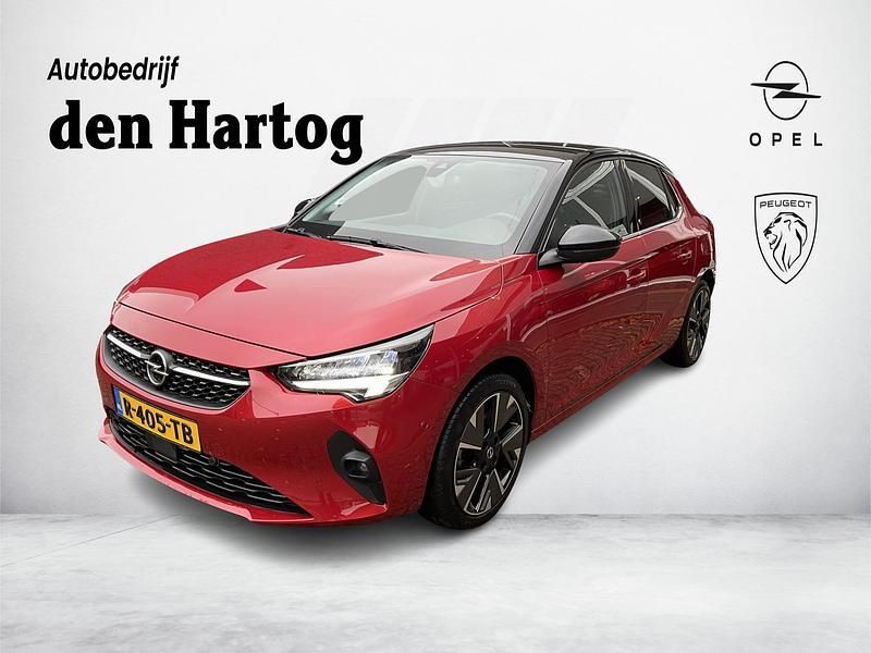 Rood Gebruikt 2021 Opel Corsa-e Elegance Hatchback | € 16.250 (Eerlijke prijs) - Afbeelding 1/4