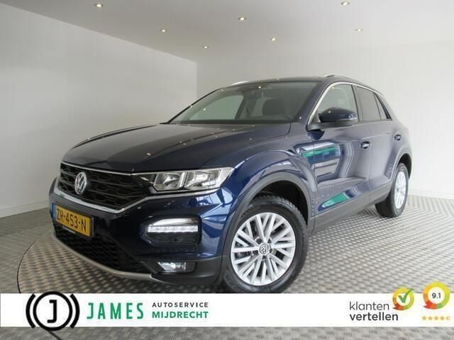 Blauw Gebruikt 2019 VW T-Roc Style SUV | € 20.945 (Super prijs) - Afbeelding 1/4