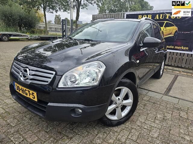 Zwart Gebruikt 2008 Nissan Qashqai +2 Tekna SUV | € 5.899 (Eerlijke prijs) - Afbeelding 1/4